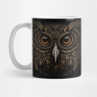 [AI Art] Wise old owl Mug